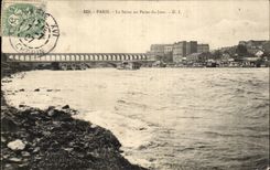 Paris CPA La SEine au point du jour