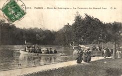 Paris CPA Bois de Boulogne Le passeur du grand lac