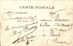 Paris CPA Bois de Boulogne Le passeur du grand lac