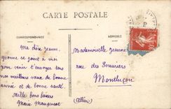 CPA Phantasie-gluckliches neues Jahr-Kind