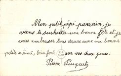 CPA Phantasie-gutes Kind feiert