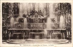 Versailles CPA Large water of Trianon the dresser