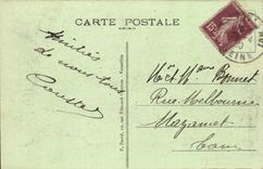 Versailles CPA Large water of Trianon the dresser