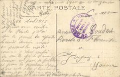 Paris CPA Panorama taken of Arc de Triomphe towards the Elysees Fields