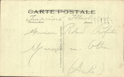 Paris CPA Opera and station of the Subway