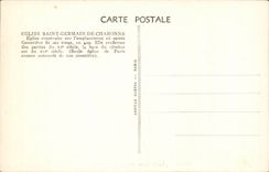 Paris CPA Church Saint Germain of Charonne