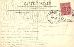 Paris CPA Panorama des huit ponts (Tour eiffel)