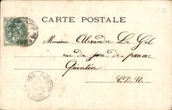 CPA Phantasie-Kind die kleine reizend Dame (Vogel)