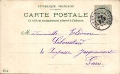 CPA Phantasie bluht Petunie-Leichtigkeit