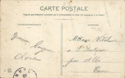 Lourdes CPA Dead Diorama of Bernadette to the convent of Nevers