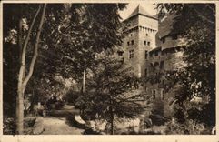 Falls of the Tarn CPa Castle of Caze seen of the road
