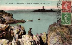 Agay CPA Rocher du Dramont et l'ile d'or