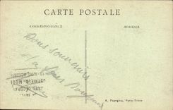 Paris CPA Panorama sur la Seine pris vers Notre Dame et le Pantheon 