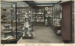 Paris CPA Museum of Cluny Gallery of Earthenware (earthenware)