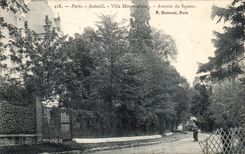 Paris CPA Auteuil Villa Montmorency Avenue du square