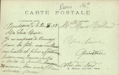 Paris CPA Bois de Boulogne La grotte et les cygnes