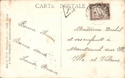 CPA Phantasie-Kind-gluckliches neues Jahr