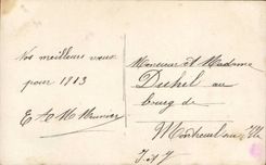 CPA Phantasie-Kind-gluckliches neues Jahr