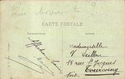 Luchon CPA Footbridge of the pit Marie Louise