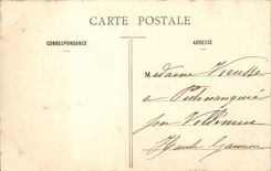 Paris CPA Park Heap Monument of Monpassant