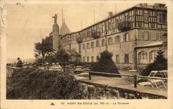 Mount St Odile CPA the terrace