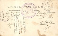 Paris CPA Panorama of the Military academy