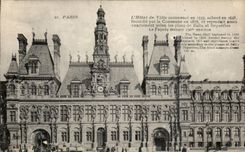 Paris CPA L'hotel de ville