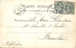 Paris CPA Nouveau Louvre Place du Carrousel Monument de Gambetta