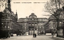 Paris CPA Le palais de Justice 