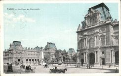 Paris CPA La cour du Carrousel