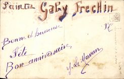 CPA Salons de Paris Rene His L'orne