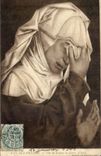 CPA Fantaisie Femme Van der Weyden Tete de femme en pleurs (copie)