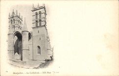 Montpellier CPA La cathedrale
