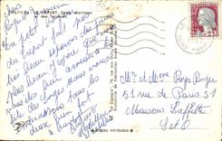 Treport CPA gesehen von den Terrassen