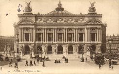 Paris CPA L'opera