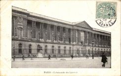 Paris CPA Colonnade du Louvre