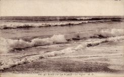 CPA At the edge of the beach waves