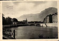 CPA Grenoble Isere und die Alpen