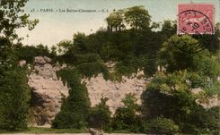 Paris CPA the Chaumont Hillocks