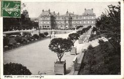 Paris CPA Garden of Luxembourg