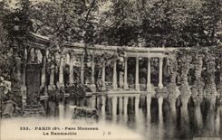 Paris CPA Park Heap Naumachie