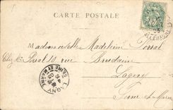 Paris CPA La statue de Moliere