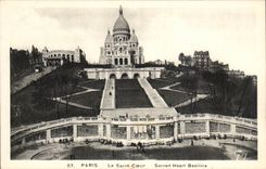 Paris CPA Sacre Coeur Montmartre