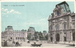 Paris CPA Cour du Carrousel