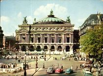 Paris MODERN CARD Place of the opera