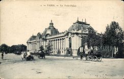 Paris CPA the small palace (automobile)