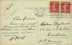 Paris CPA Gate Saint Denis