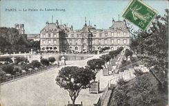 Paris CPA Garden of Luxembourg