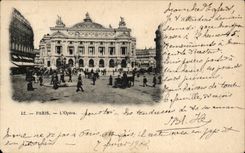 Paris CPA L'opera