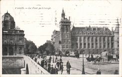 Paris CPA le pont au change